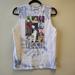 Taylor Swift The Eras Tour Tie-Dye Tank Top YL Sleeveless